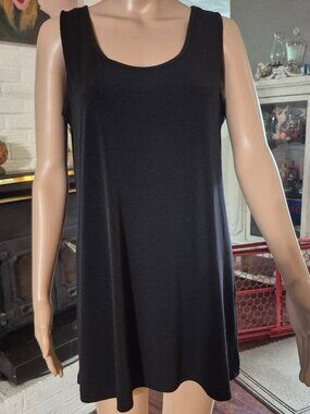 Tank Tunic . Ciara Sun. Small. Black.